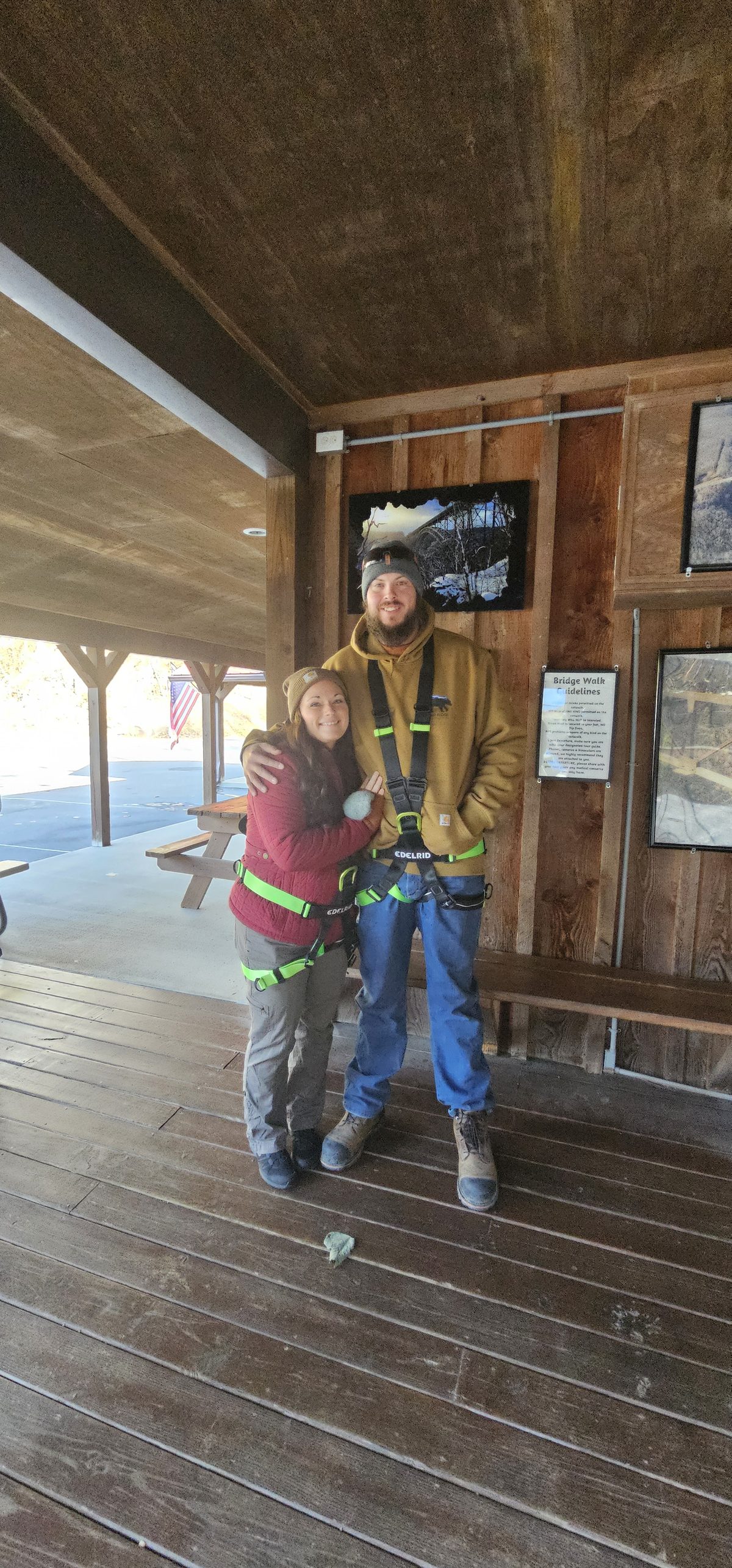 Justin and Heather Keppler enjoying the outdoors
