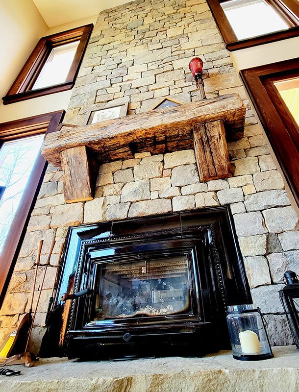 Hearth stone restoration and rebuild
