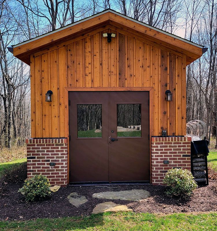 Custom tiny home build in the Shenandoah Valley